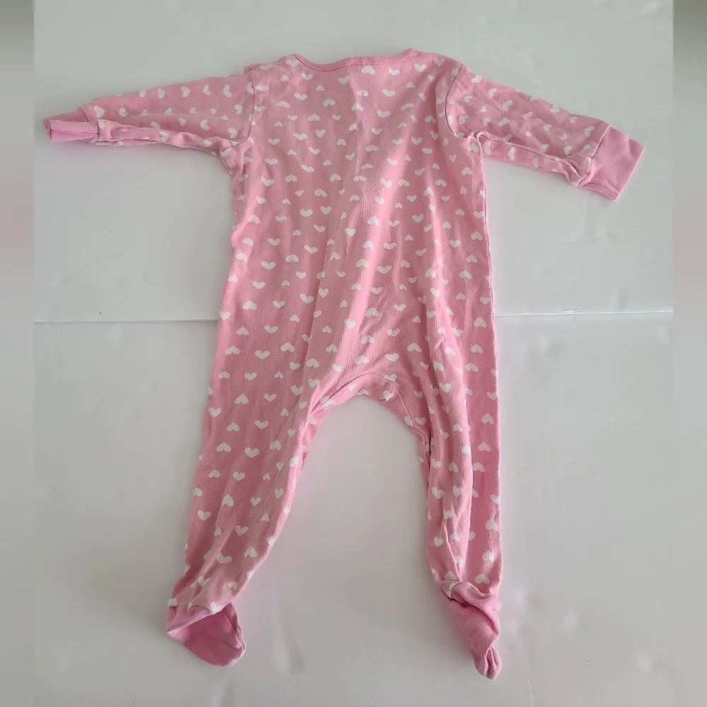 Onesies Baby Girl Bundle Lot Carter's Gerber Blue Pink Orange Size6-9 Months